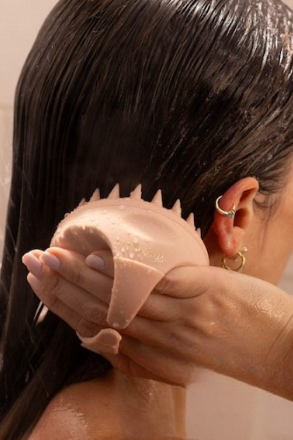 Kit Cheveux Parfaits — Boucleur Rotatif + Serre-tête + Masseur Cuir Chevelu