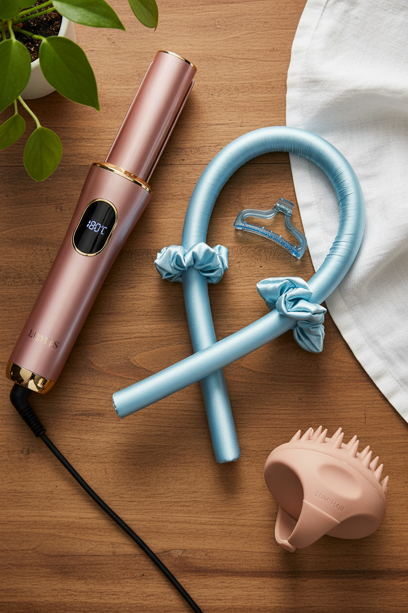 Kit Cheveux Parfaits — Flat lay
