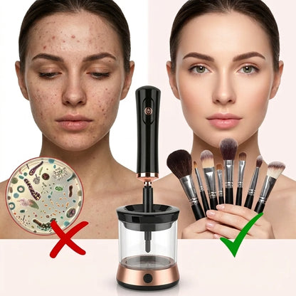 Kit Nettoyage Pinceaux Maquillage BIOPHONEX | Pinceaux Parfaits en 1 Minute
