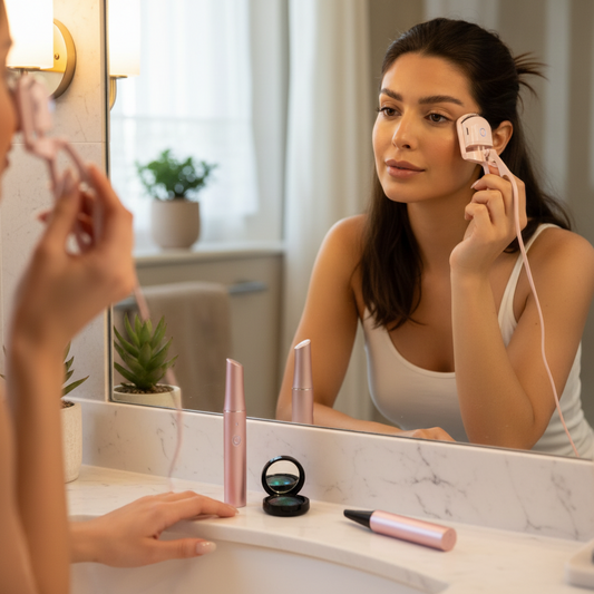 Kit Regard Parfait BIOPHONEX | Recourbe-cils + Épilateur Sourcils + Fard Caméléon